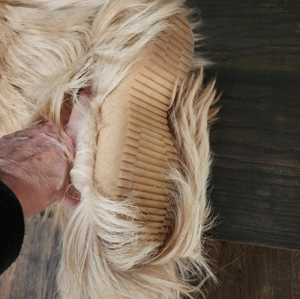 Open Country Goat Fur Boots made In Italy. Woman’s Size 7. Never been worn out. - Picture 4 of 5